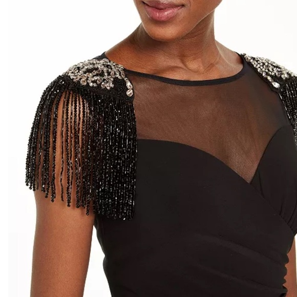 Adrianna Papell Draped Jersey Jumpsuit - Picture 2 of 7